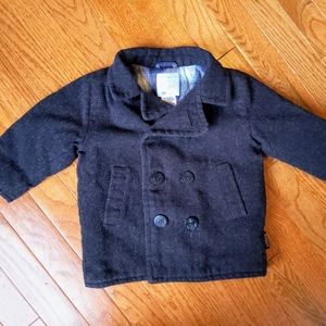 Toddler Old Navy Wool Blend Peacoat